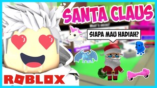 Menjadi SANTA CLAUS Bagi-Bagi HADIAH Di Adopt Me (Roblox)