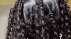 hair braids with extension😊   boho braids designed