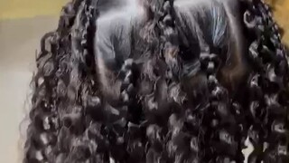 hair braids with extension😊   boho braids designed