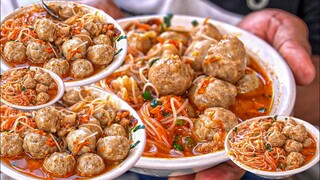 JUALAN CUMA BEBERAPA JAM LANGSUNG LUDES RATUSAN PORSI?? BAKSO KRIKIL PAK SIMUK SUKOHARJO