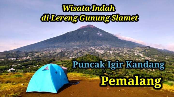 View Gunung Slamet!!! Jalan Menuju Wisata Puncak Igir Kandang, Pemalang
