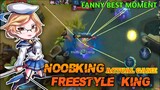 FANNY BEST FREESTYLE KILL | old fanny MONTAGE🔥 NOOBKING BEST MOMENT | MLBB