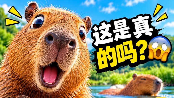 🚨🦫 这些水豚也太可爱了吧！/ Cuteness Alert: These Capybaras Are Too Adorable!  / ALERTA de fofura, caapivaras!