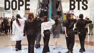 BTS | Dope 路演 | 这首歌已经十年了还有人路演啊？ 全员cos人设服化超燃现场