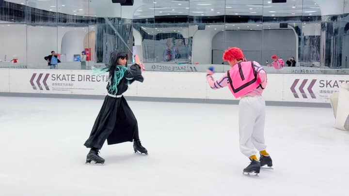 Today, Yūya’s on leave—will Ichirō fill in? Demon Slayer Figure Skating Show Rehearsal Behind the Sc