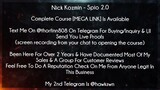 Nick Kozmin Course Spio 2.0 download