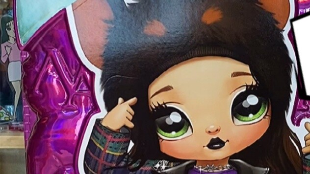 Nanana surprise girl series new big baby unboxing super cool girl doll