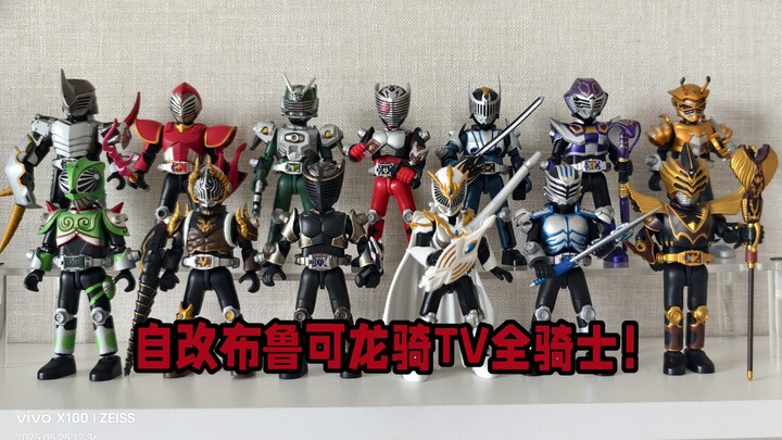 龙骑TV全骑士完结撒花！自改布鲁可群星版假面骑士龙骑TV全骑士