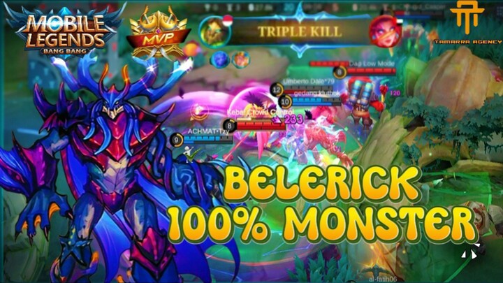 [TA] GILA!!! LAND OF DAWN DI ACAK2 || GAMEPLAY BELERICK MLBB