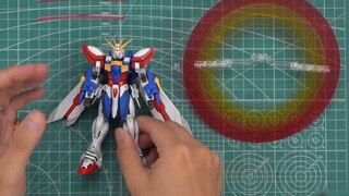 Jari-jari dewa panas begitu "lembut"? Bandai RG God Gundam mainkan dan bagikan