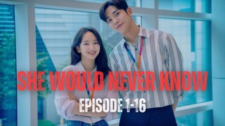 SHE WOULD NEVER KNOW | EPISODE 1-16 | GEBETANKU ADALAH BOS TERCANTIK DI KANTOR