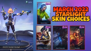 March 2022 Starlight Skin Choices [ Beatrix Starlight Skin ] | MLBB