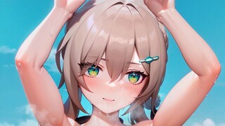 [Hoạt hình AI] Chim xanh lắc dễ thương❤️