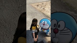 DORAEMON HIS FRIEND NOBITA KIDNAPED #gta5 #shorts #shortsvideo #doraemon #nobita