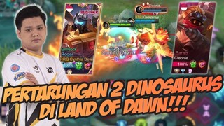 PAKE SKIN ROGER DINOSAURUS DI RANK MALAH KETEMU KEMBARAN!!!