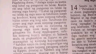 Pang Araw Araw na Talata.               Exodus 13:11-16