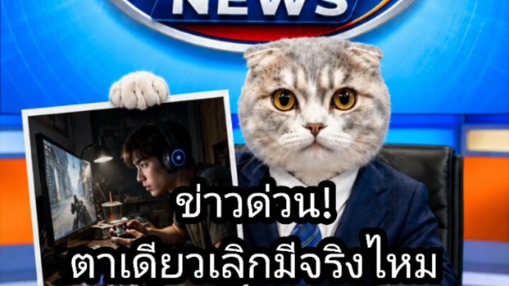 [สำนักข่าว ASUJIAI ] ข่าวด่วน! คำโกหกที่ยิ่งใหญ่ ขออีกตาเดียวเลิก!" #asujiai #shots #funny