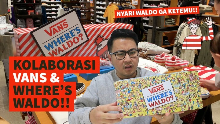 KOLABORASI VANS & WHERE'S WALDO!! SUSAH NYARINYA!