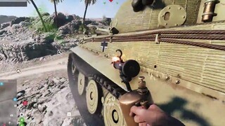 Senjata las membakar tank! Gameplay klasik kembali ke Battlefield 5 [Curry FPS]