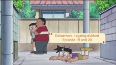 Doraemon - tagalog dubbed episode 19 and 20