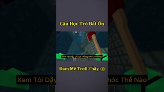 Anh Đen Xì Xì Troll Game Khiến Thầy Giáo Bất Lực - Tập 128 🤣 #shorts