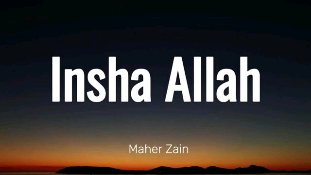 Insha Allah song by MaherZain