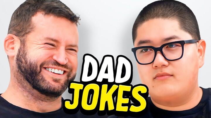 Dad Jokes | Don't laugh Challenge | Alan vs Andrew | Raise Your Spirits