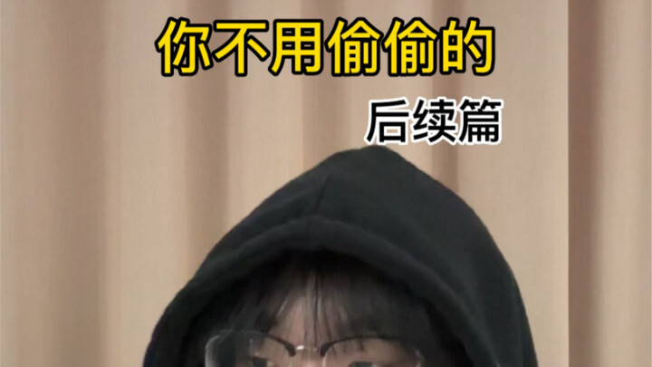 你不用偷偷的 后续篇