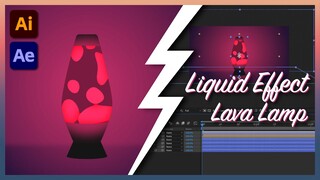 Using a Liquify Effect to create a Neon Lava Lamp Animation | After Effects Tutorial