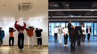 【NCT127】Favorite(Vampire)练习室ReiNa编舞师版demo同框对比