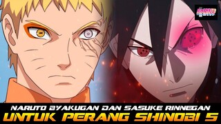 NARUTO BYAKUGAN DAN SASUKE RINNEGAN UNTUK PERANG SHINOBI KELIMA