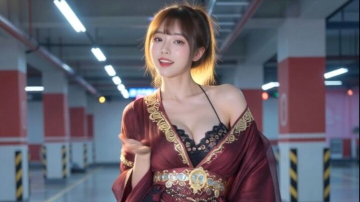 [Hanfu Black Stockings] AOA Mini-Skirt Dance Cover ❤ Keeps Slipping Down Silently ❤
