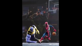 VENOM DUNKS ON SPIDERMAN