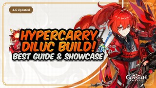 ULTIMATE DILUC GUIDE! Best Diluc Build - Artifacts, Weapons, Teams & Showcase | Genshin Impact