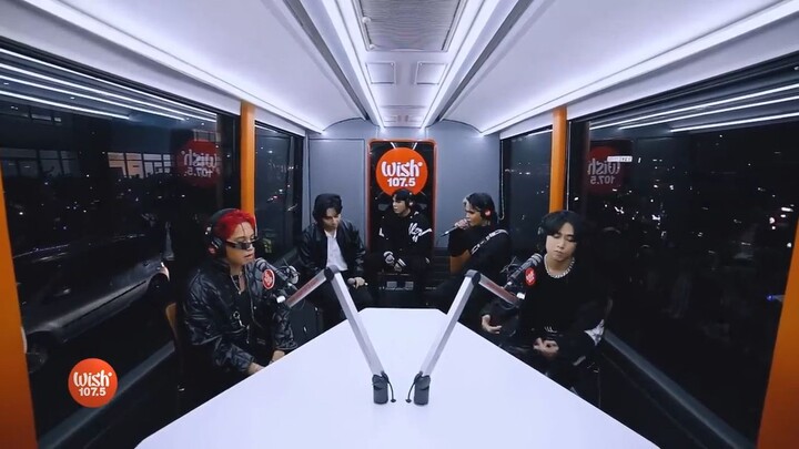 SB19 performs “Mana” LIVE on Wish 107.5 Bus