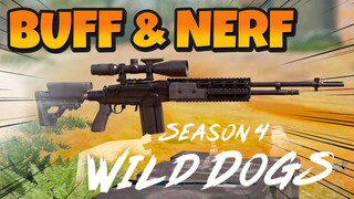 SERIUS INI BUFF NERF NYA!? BUFF & NERF SEASON 4 2022 CODM INDONESIA!!