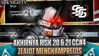 Zealot Mengkampretoss !! Risk 20 & 21 CC#4 ~ Recap Live Arknights Indonesia