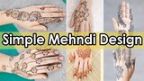 Simple Mehndi Design 2023 for Eid