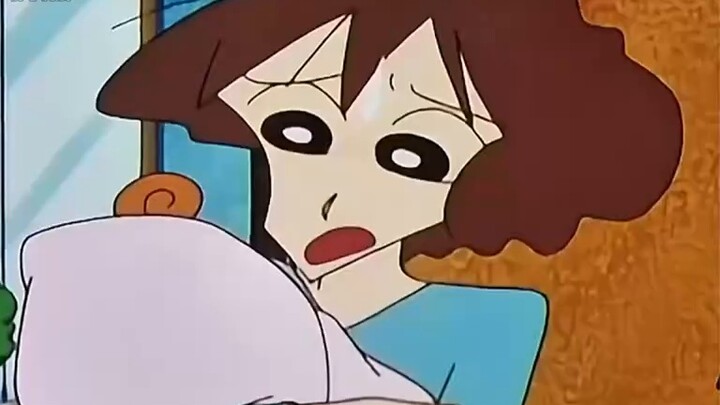 "Life in a single-parent family is a bit dull" I think Shin-chan is still a bit too unsatisfied