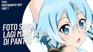Asik banget Sinon main bola di pantai 😚🤭 | Toys Photography #67 (Part 1)