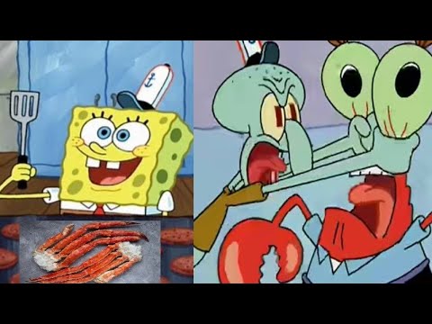 spongebob krusty krab training video youtube