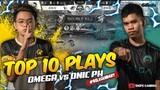 TOP 10 PLAYS OMEGA vs ONIC PH | MPL-PH SEASON 8