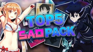 Lima paket tekstur PVP Sword Art Online yang sangat berguna |