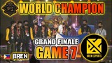 BREN vs BG |GAME 7• Bo7| GRAND FINALS| Bren Esports vs Burmese Ghouls M2 World Championship | PH-MM