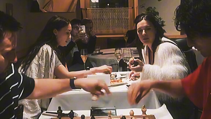 “Play a game of chess in 30 seconds at a restaurant”