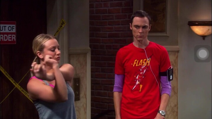 【TBBT】当耳朵和小花一起跑步  结果却有些尴尬 .........