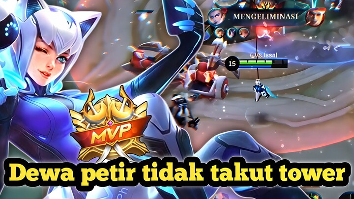 dewa petir mah nggk takut sama tower ⚡