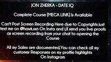 JON ZHERKA course - DATE IQ download