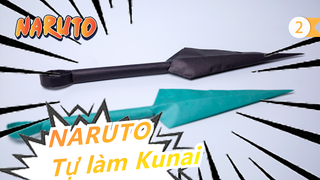 [NARUTO]  Tự làm Kunai| Hướng dẫn xếp giấy_2