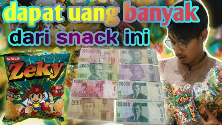 UNBOXING SNACK YANG LAGI VIRAL BERHADIAH UANG RATUSAN RIBU RUPIAH